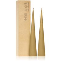 ester & erik cone candles sunglow (no. 04) decorative candle 2x25 cm