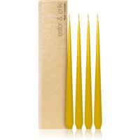 ester & erik taper candle honey balm (no. 43) decorative candle 4x32 cm