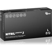 Espeon Nitril Longstar3 Black nitrile powder-free gloves size L 2x50 pc