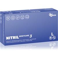Espeon Nitril Moistcare3 Dark Blue nitrile powder-free gloves with moisturising effect size L 2x50 pc