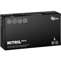 Espeon Nitril Ideal Black nitrile powder-free gloves size L 100 pc