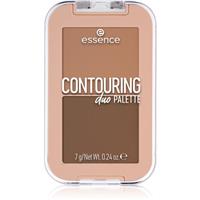 essence CONTOURING DUO PALETTE contouring palette shade 20 Medium 7 g