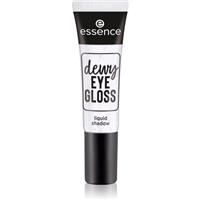 essence dewy EYE GLOSS glossy eyeshadow shade 01 Crystal Clear 8 ml