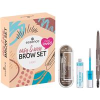essence easy & WOW gift set for eyebrows shade Light