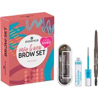 essence easy & WOW gift set for eyebrows shade Medium