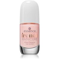 Essence French MANICURE nail polish shade 01 - peach please! 8 ml