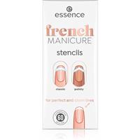essence French MANICURE french manicure tip guides 60 pc