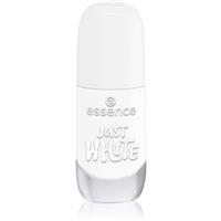 essence Gel Nail Polish gel nail polish shade 33 JUST WHITE 8 ml