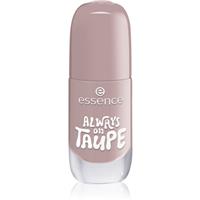 essence Gel Nail Polish gel nail polish shade 37 ALWAYS on TAUPE 8 ml