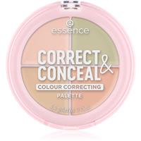 essence CORRECT & CONCEAL concealer palette to even out skin tone 4.4 g