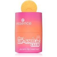 essence the LIP-SMILIN' CLUB lip balm with glycerine shade 01 Sunshine Mood: On! 12 g