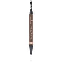 essence Microblading eyebrow pencil with brush shade 04 Dark Brown 0.6 ml