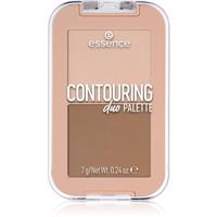 essence CONTOURING DUO PALETTE contouring palette shade 10 Light 7 g