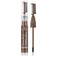 essence Brow Lift & Freeze transparent gel for eyebrows shade 04 Dark Brown 7 ml