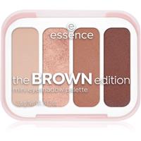 essence The Brown Edition eyeshadow palette mini 3.6 g