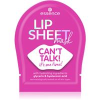 essence LIP SHEET sheet mask for lips 01 CAN`T TALK! 1 pc