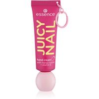 essence JUICY NAIL moisturising hand cream with clip 30 ml