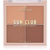 essence Sun Club bronzing palette with matt effect Better Than Vacation Tan 18 g