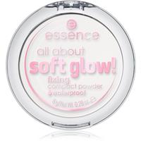 essence All About Soft Glow! translucent setting powder with a brightening effect 8 g