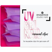 essence studio nails UV GEL NAIL clips for removing gel manicure 5 pc