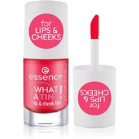essence WHAT A TINT! liquid blusher and lip gloss shade 02 Coral Sunset 4.9 ml
