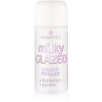 essence milky GLAZED moisturising makeup primer with brightening effect 50 ml