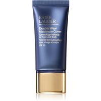 Este Lauder Double Wear Maximum Cover Camouflage Makeup for Face and Body SPF 15 high cover foundation for face and body shade 1C1 Cool Bone 30 ml