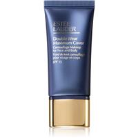 Este Lauder Double Wear Maximum Cover Camouflage Makeup for Face and Body SPF 15 high cover foundation for face and body shade 6W1 Sandalwood 30 ml