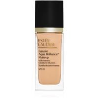 Este Lauder Futurist Aqua Brilliance Makeup SPF 20 hydrating foundation shade 1W0 Warm Porcelain 30 ml