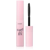 ETUDE Curl Fix Mascara Mini waterproof mascara for lash volume and curl shade 03 Gray Brown 4 g