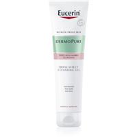 Eucerin DermoPure Triple Effect Cleansing Gel exfoliating cleansing gel with triple effect 150 ml