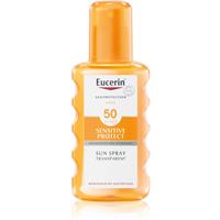 Eucerin Sun Dry Touch Oil Control transparent protective spray SPF 50 200 ml