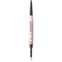 Eveline Cosmetics Brow & Go! waterproof brow pencil with 2-in-1 brush shade Dark Brown 4 g