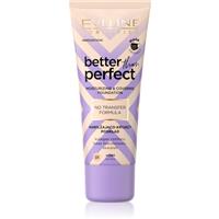 Eveline Cosmetics Better than Perfect high cover foundation with moisturising effect shade 01 Ivory Neutral 30 ml