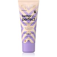 Eveline Cosmetics Better than Perfect high cover foundation with moisturising effect shade 02 Light Vanilla Warm 30 ml
