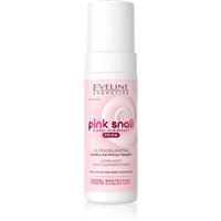 Eveline Cosmetics Pink Snail Glazed Skin Effect gentle cleansing foam for the face 150 ml
