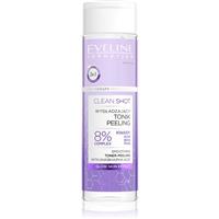 Eveline Cosmetics Clean Shot 8% Complex Of Hydroxy Acids smoothing toner with exfoliating effect 200 ml