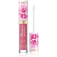 Eveline Cosmetics Flower Garden creamy lip gloss with hyaluronic acid shade 03 Magnolia Charm 4.5 ml