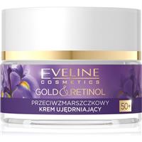 Eveline Cosmetics Gold & Retinol firming cream with anti-wrinkle effect 50+ 50 ml