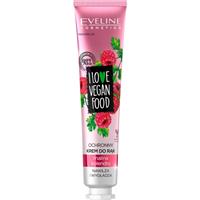 Eveline Cosmetics I Love Vegan Food moisturising hand cream with raspberry aroma 50 ml