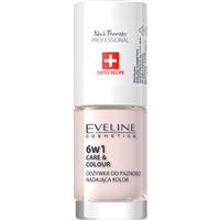 Eveline Cosmetics Nail Therapy Care & Colour nail conditioner 6-in-1 shade French 5 ml