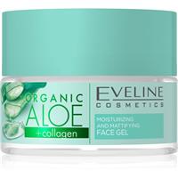 Eveline Cosmetics Organic Aloe+Collagen mattifying face gel 50 ml