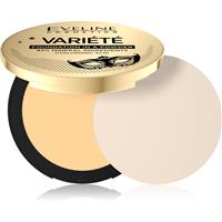 Eveline Cosmetics Varit mineral compact powder with applicator shade 03 Light Vanilla 8 g