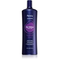 Fanola Wonder No Yellow Shampoo shampoo for neutralising brassy tones 1000 ml