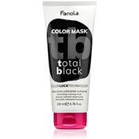 Fanola Color Mask bonding colour mask for hair TOTAL BLACK 200 ml