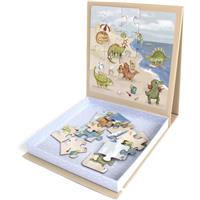 FILIBABBA Magnetic Game Dino Beach Puzzle magnetic plate 1 pc