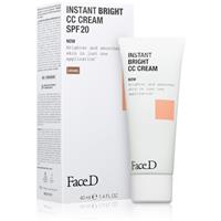 Face D Instant Bright moisturising CC cream SPF 20 shade Caramel 40 ml