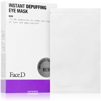 Face D Instant Depuffing hydrogel eye mask to treat swelling and dark circles 2x8 pc