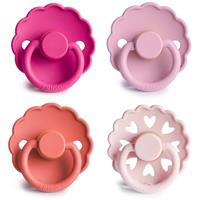FRIGG 4 Pack Edition Size 2:6-18 months dummy Rosy Romance 4 pc