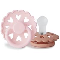 FRIGG Fairytale Round Silicone 2-Pack Size 1 dummy The Snow Queen/The Princess and the Pea 2 pc